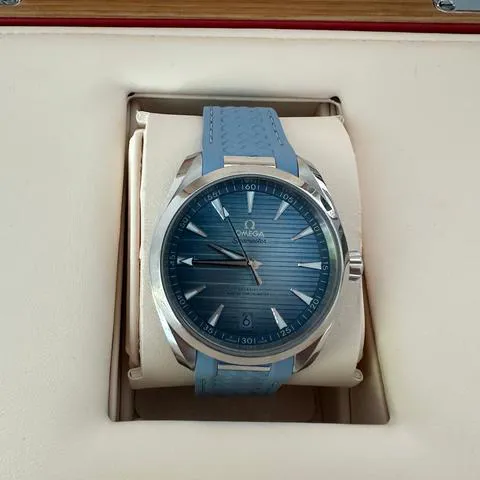 Omega Aqua Terra 150M 220.12.41.21.03.008 41mm Stainless steel Blue 9