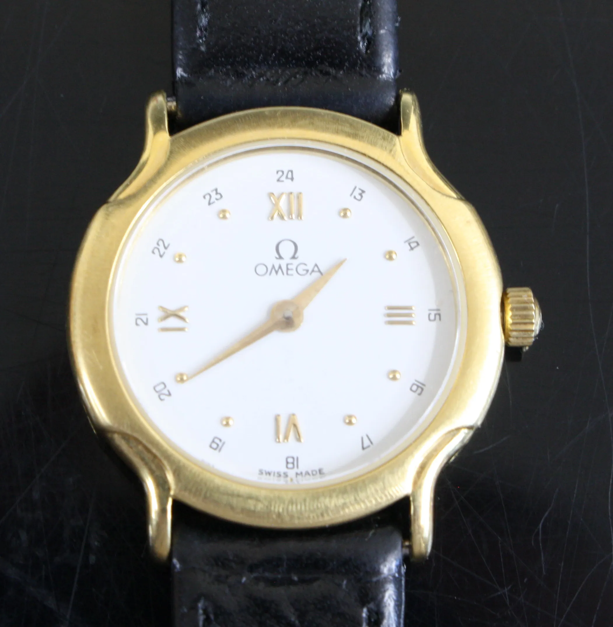 Omega 42mm 18ct Gold White