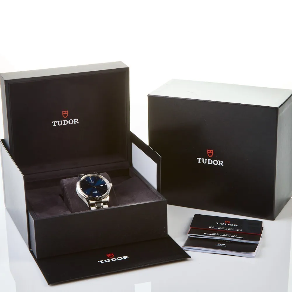 Tudor Style 12710 41mm Stainless steel Blue 1