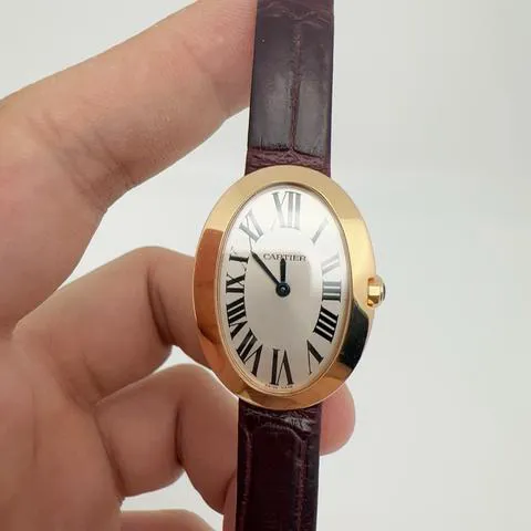 Cartier Baignoire Small Model W8000007 0mm Rose gold Silver