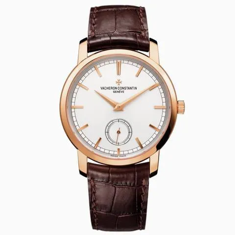 Vacheron Constantin Traditionnelle 87172/000R-9302 38mm Rose gold Silver