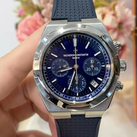 Vacheron Constantin Overseas Chronograph 5500V/110A-B148 42.5mm Stainless steel Blue