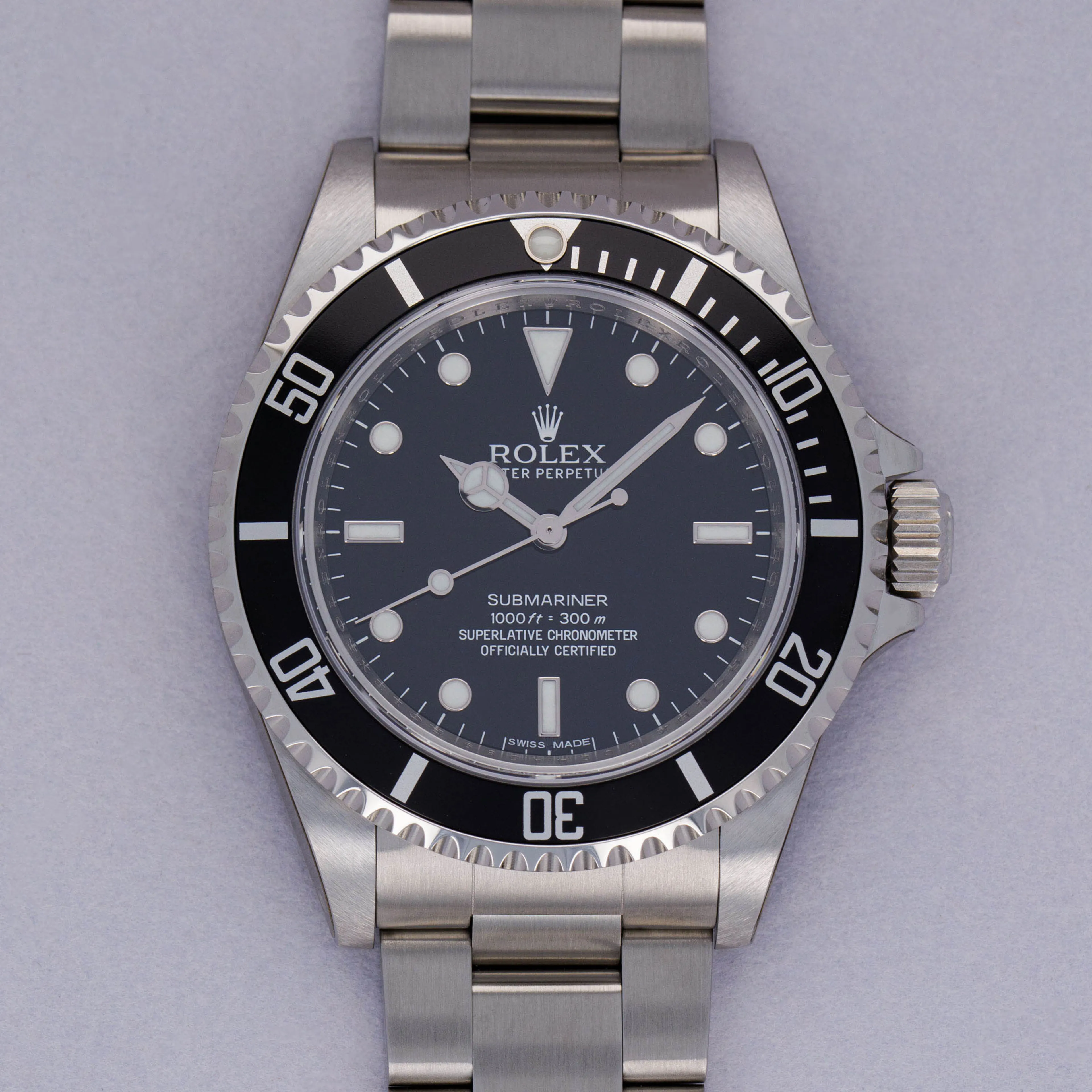 Rolex Submariner 14060M 40mm Stainless steel Black