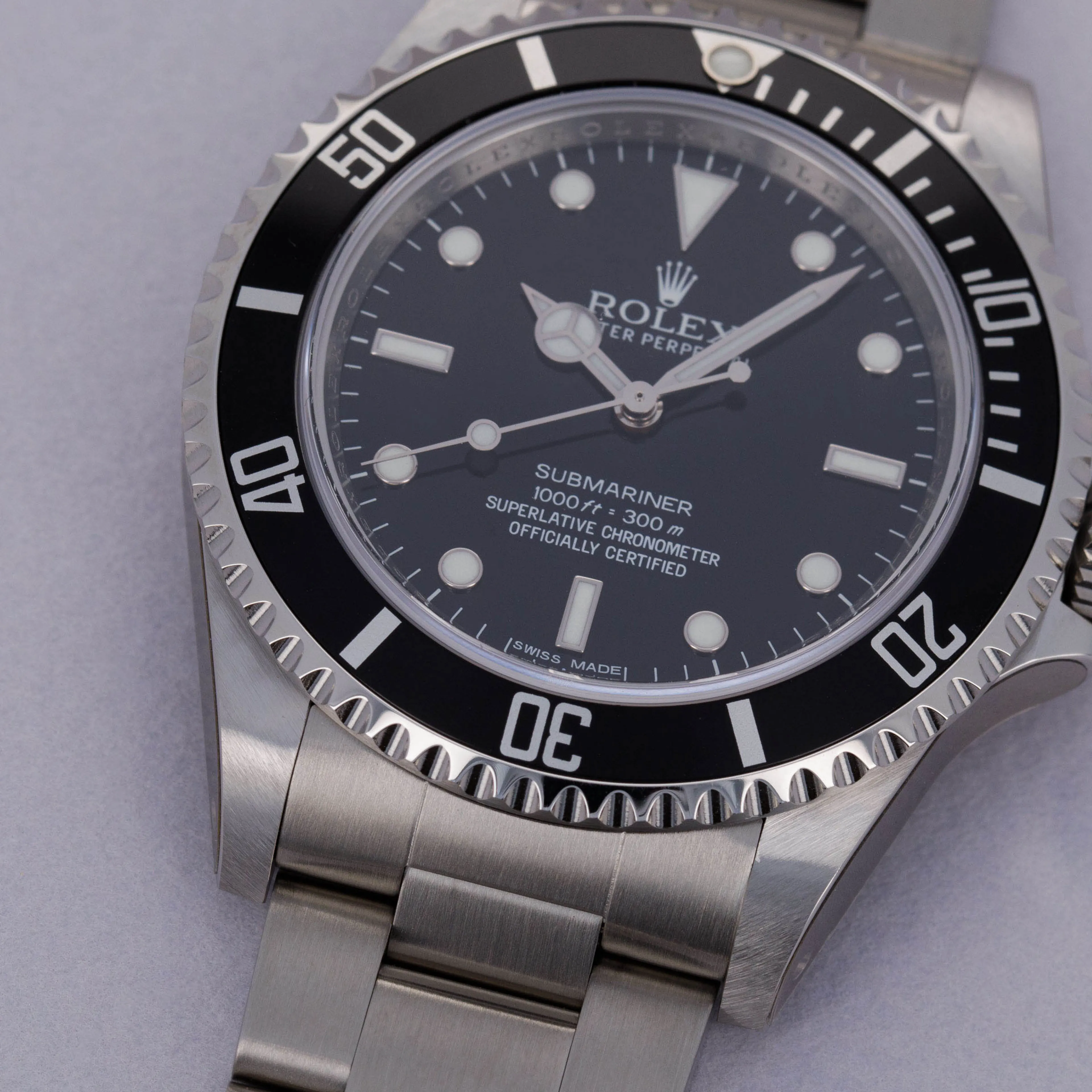 Rolex Submariner 14060M 40mm Stainless steel Black 2