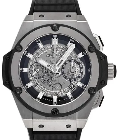 Hublot King Power 701.NX.0170.RX 48mm Titanium Skeletonized