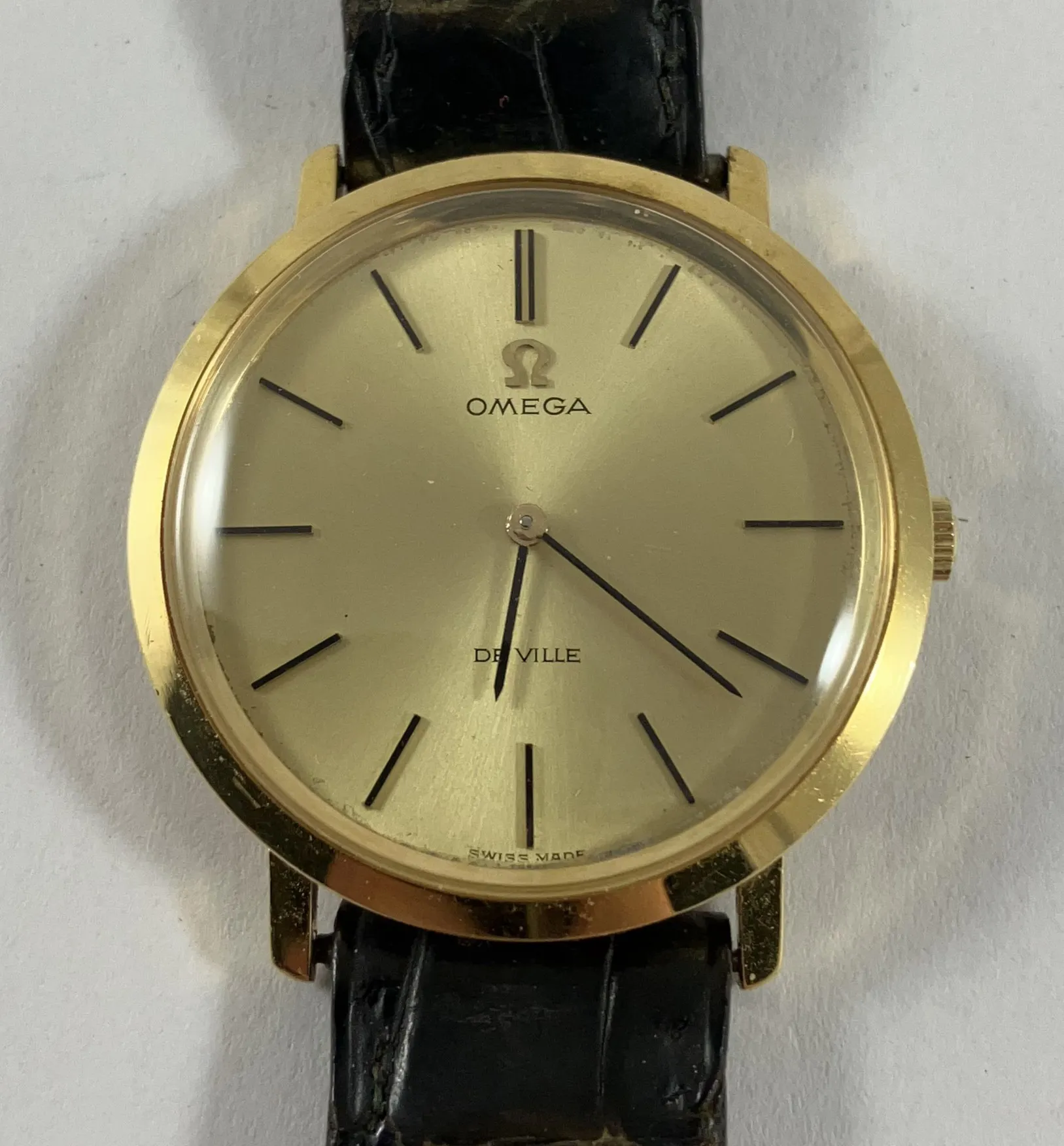 Omega De Ville Yellow gold