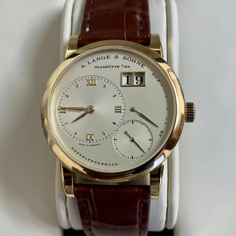 A. Lange & Söhne Lange 1 101.021 38.5mm Yellow gold Silver 8