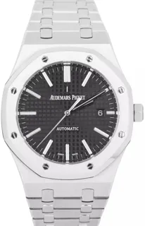 Audemars Piguet Royal Oak 15400ST.OO.1220ST.01 Stainless steel Black