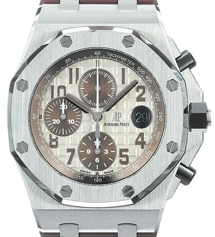 Audemars Piguet Royal Oak Offshore 26470ST.OO.A801CR.01 42mm Stainless steel Beige