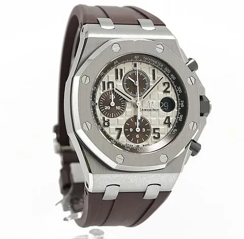 Audemars Piguet Royal Oak Offshore 26470ST.OO.A801CR.01 42mm Stainless steel Beige 1