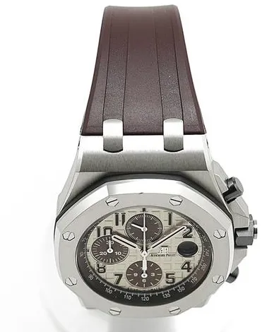 Audemars Piguet Royal Oak Offshore 26470ST.OO.A801CR.01 42mm Stainless steel Beige 11