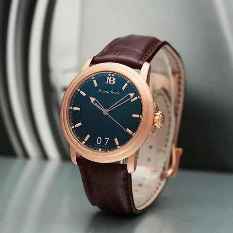 Blancpain Léman 2850B-3630A-64B 40mm Rose gold Black