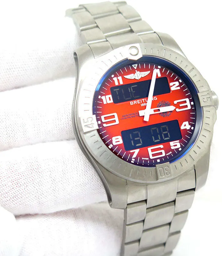 Breitling Aerospace EB70101A1O1E1 43mm Titanium Orange