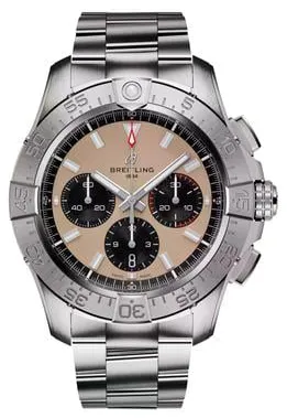 Breitling Avenger AB0147101A1A1 44mm Stainless steel Beige