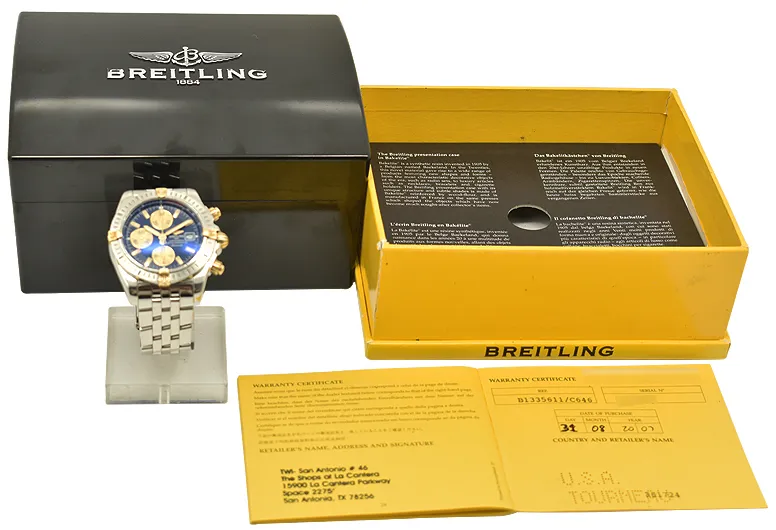 Breitling Chronomat B1335611/C646 43.7mm Stainless steel Blue 6