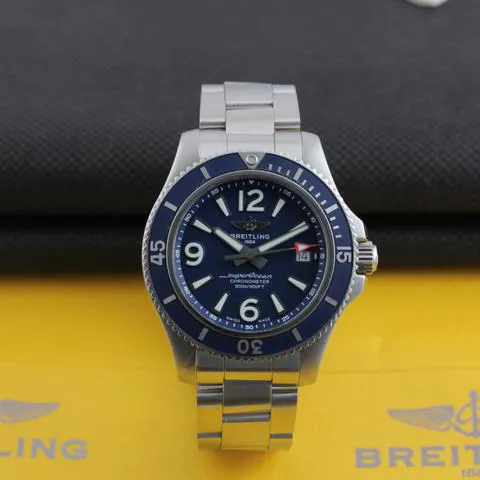 Breitling Superocean A17366D81C1A1 42mm Stainless steel Blue