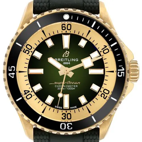 Breitling Superocean N17375 42mm Bronze Green