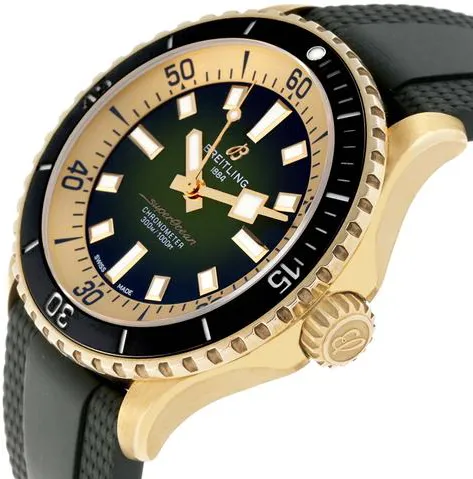 Breitling Superocean N17375 42mm Bronze Green 8