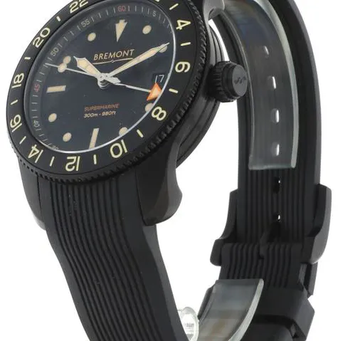 Bremont Supermarine S302-JET-L-S 40mm Stainless steel Black 1