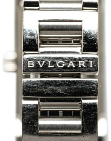 Bulgari Rettangolo 21mm Stainless steel White 7