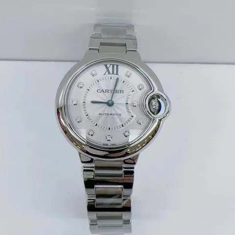 Cartier Ballon Bleu 33mm WE902074 33mm Stainless steel Silver