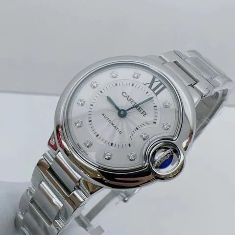 Cartier Ballon Bleu 33mm WE902074 33mm Stainless steel Silver 2