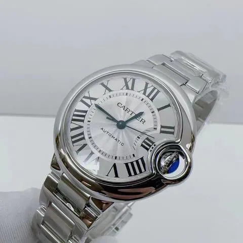 Cartier Ballon Bleu W6920071 33mm Stainless steel White 2