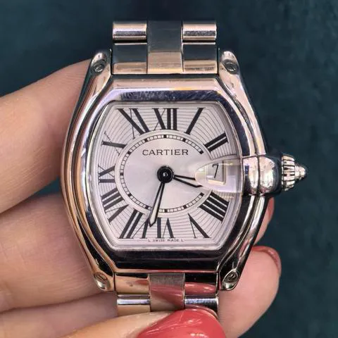 Cartier Roadster W62016V3 36mm Stainless steel Silver