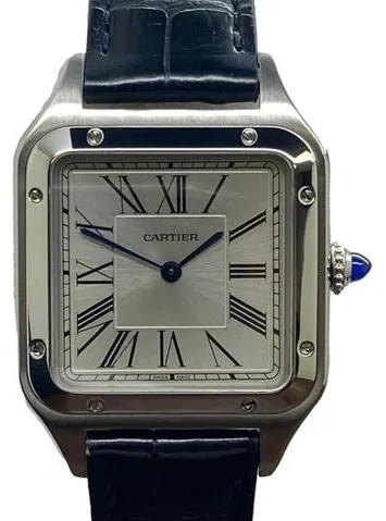 Cartier Santos Dumont WSSA0022 43.5mm Stainless steel Silver