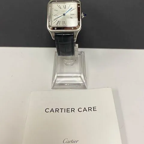 Cartier Santos Dumont WSSA0022 43.5mm Stainless steel Silver 1