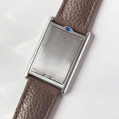 Cartier Tank 2390 25mm Stainless steel White 4