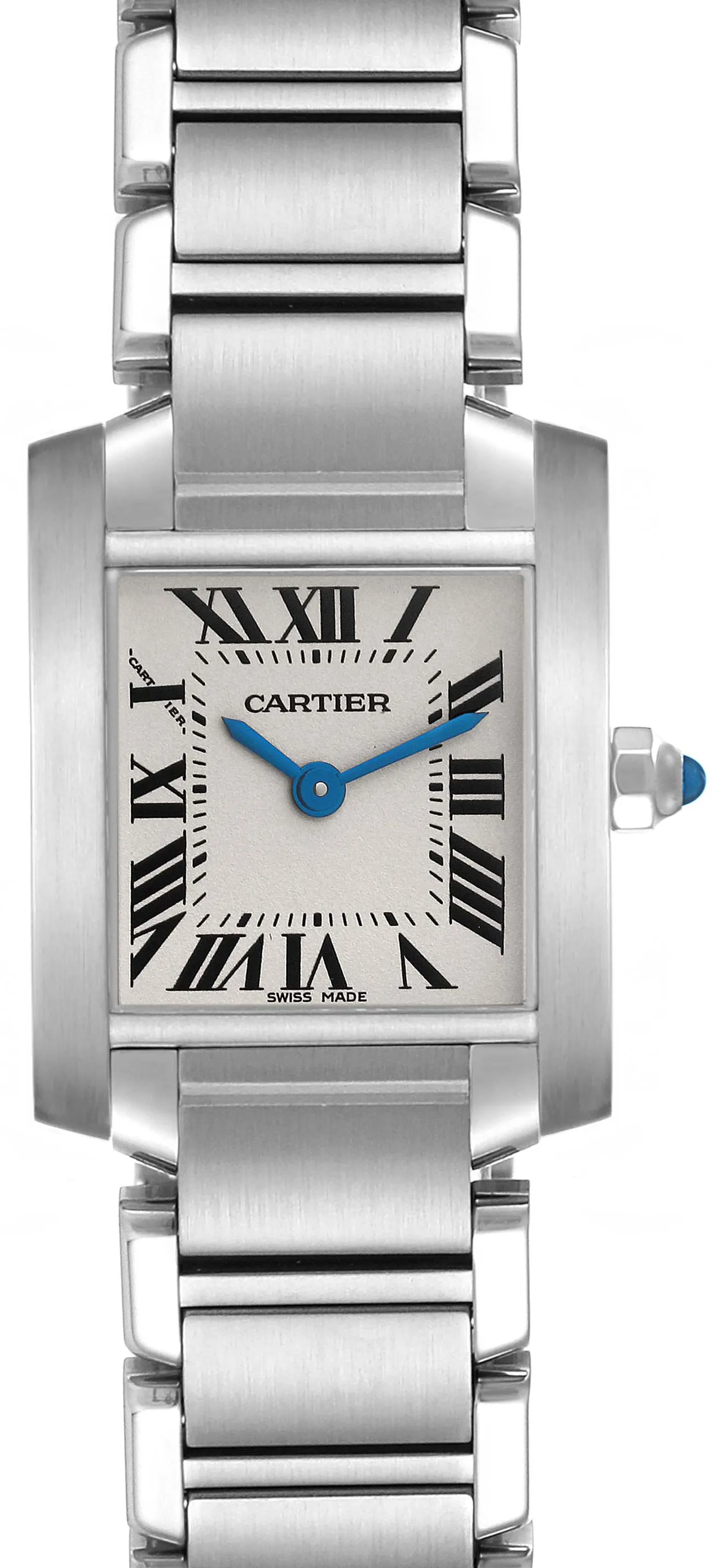 Cartier Tank Française W51008Q3 20mm Stainless steel Silver