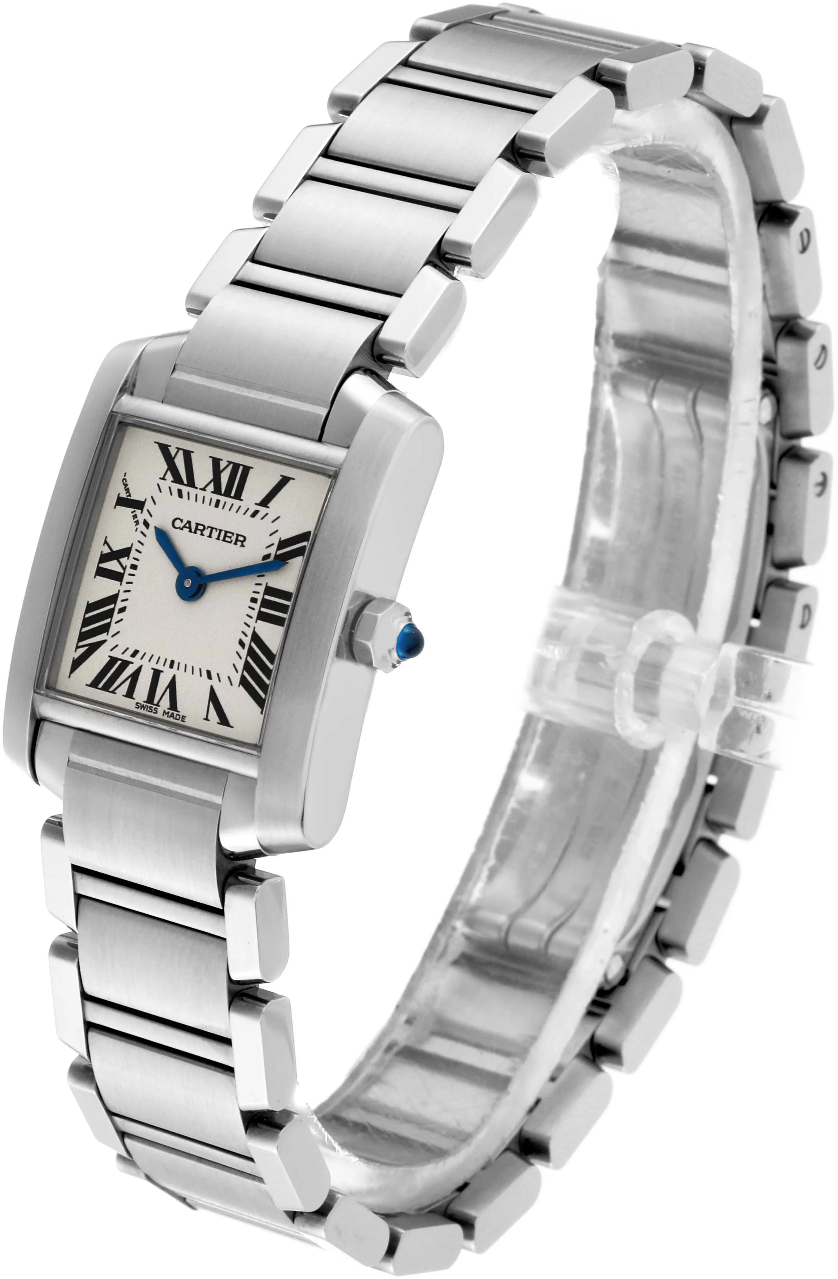 Cartier Tank Française W51008Q3 20mm Stainless steel Silver 3