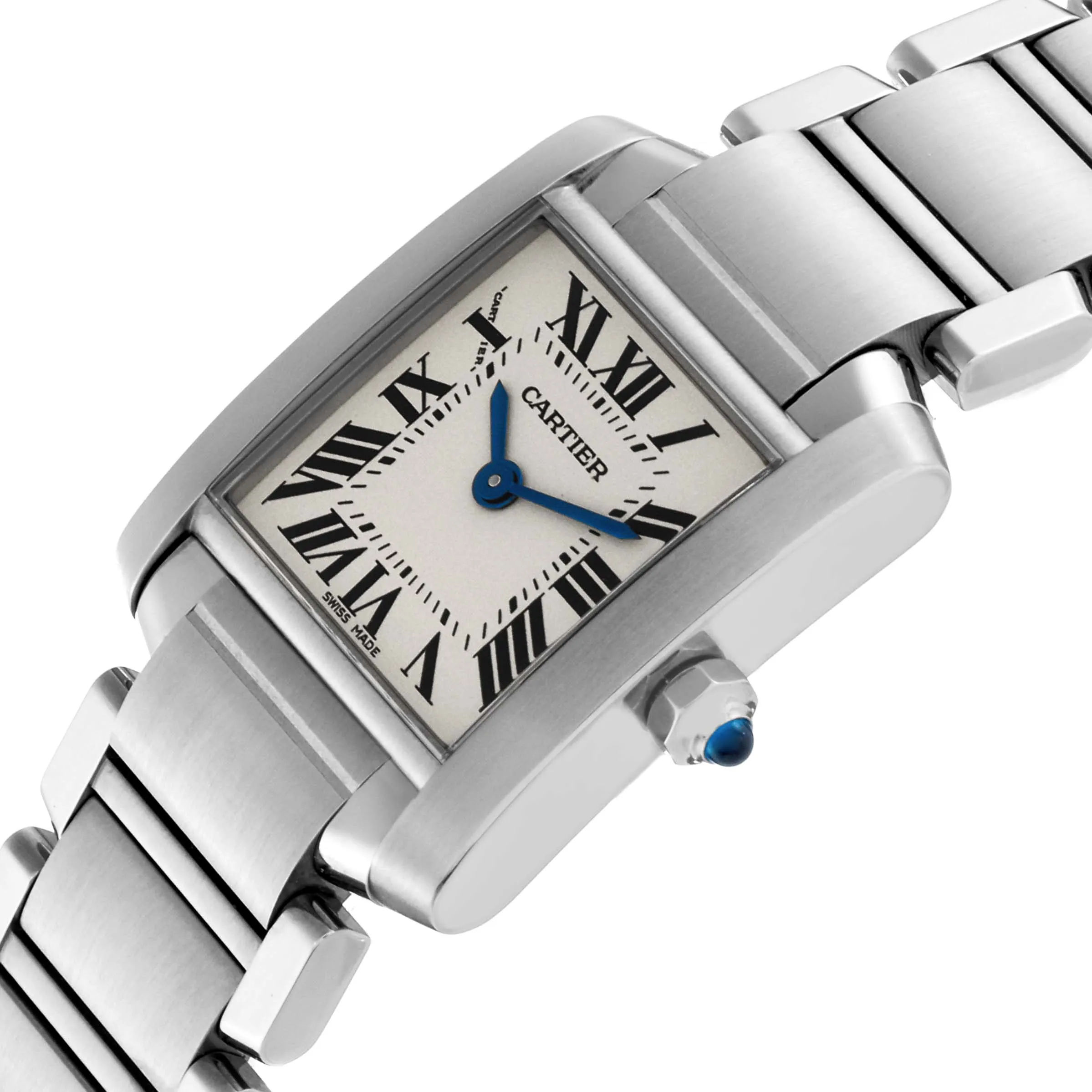 Cartier Tank Française W51008Q3 20mm Stainless steel Silver 4