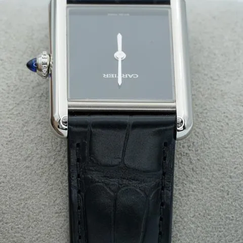 Cartier Tank WSTA0072 33.5mm Stainless steel Black 9