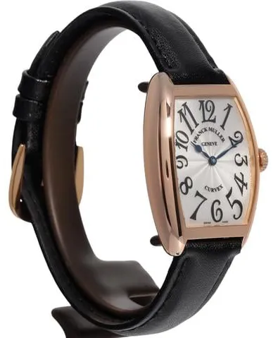 Franck Muller Cintree Curvex 7502 QZ 29mm Rose gold Silver 12