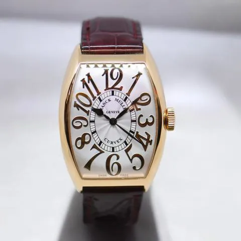 Franck Muller Cintree Curvex 5850 SC D REL HO 5N 32mm Rose gold Silver