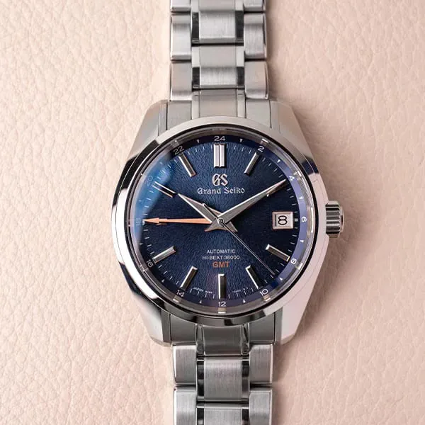 Grand Seiko Hi-Beat SBGJ235 40mm Stainless steel Blue