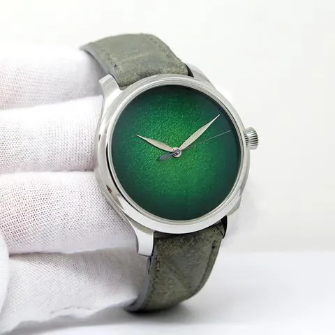 H. Moser & Cie. Endeavour 1200-1233 40mm Stainless steel Green