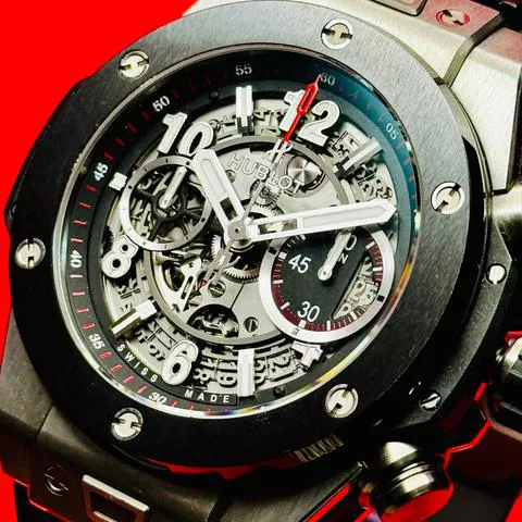 Hublot Big Bang 411.NM.1170.RX 45mm Titanium Skeleton