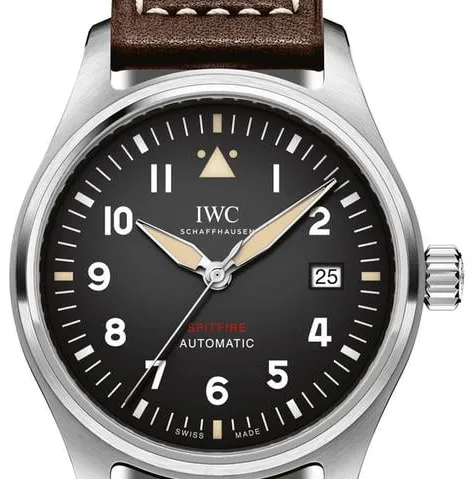 IWC Pilot IW326803 39mm Stainless steel Green