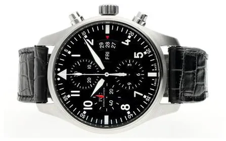 IWC Pilot IW377701 43mm Stainless steel Black 5