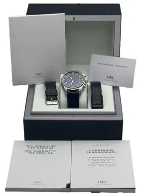 IWC Pilot IW377701 43mm Stainless steel Black 7