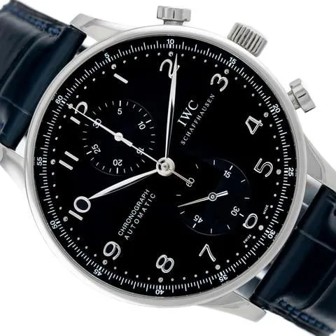 IWC Portugieser IW371438 41mm Stainless steel Black