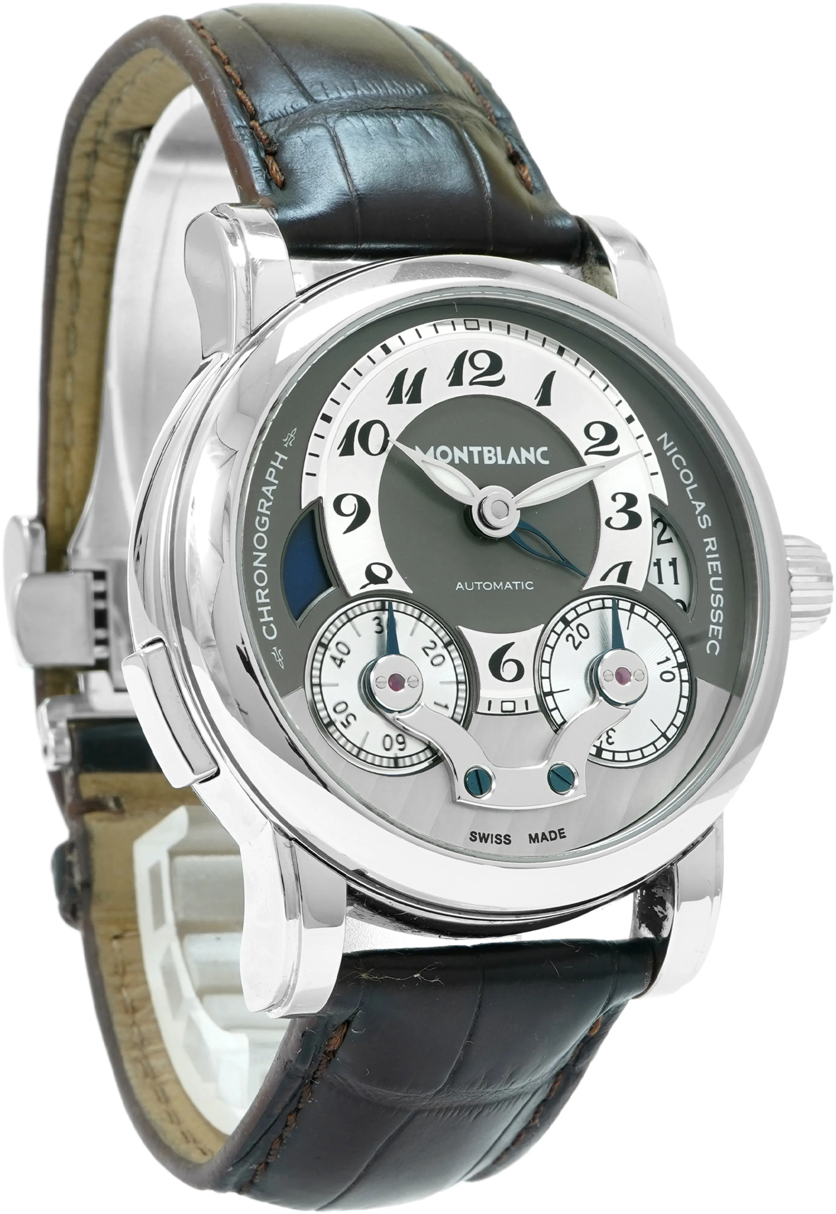 Montblanc Nicolas Rieussec 104273 43mm Stainless steel 2