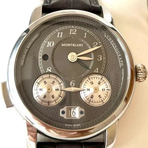 Montblanc Nicolas Rieussec 119954 45mm Stainless steel Gray