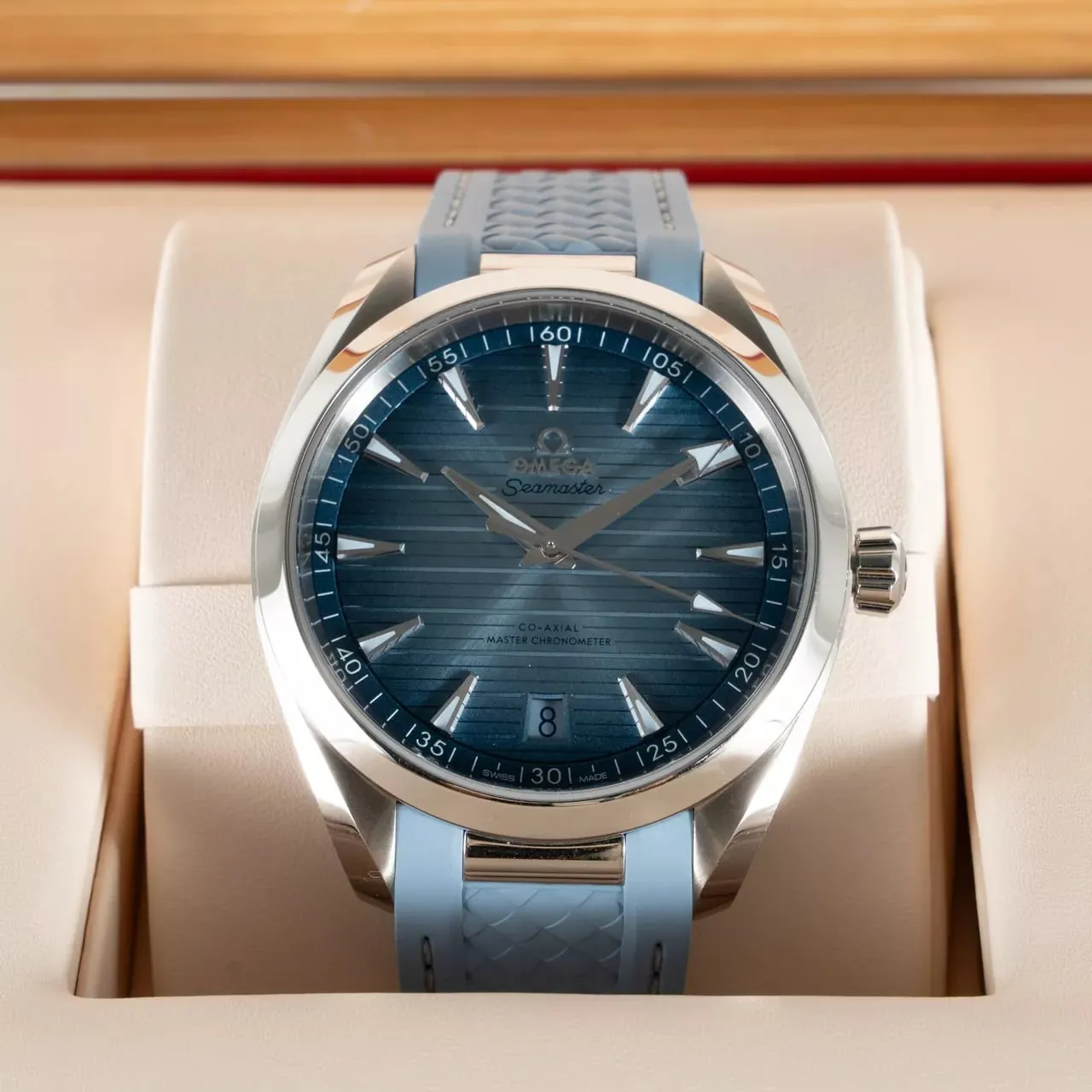 Omega Aqua Terra 150M 220.12.41.21.03.008 41mm Stainless steel Blue