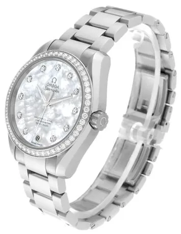 Omega Aqua Terra 231.15.39.21.55.001 38mm Stainless steel White 7