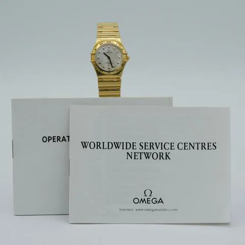 Omega Constellation Ladies 25mm Yellow gold 5