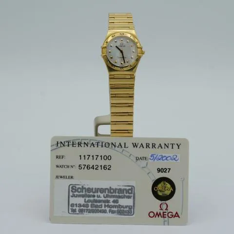 Omega Constellation Ladies 25mm Yellow gold 6